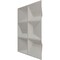 Ekena Millwork 19 5/8in. W x 19 5/8in. H Stratford EnduraWall Decorative 3D Wall Panel Covers 2.67 Sq. Ft. WP20X20STCCB - alternate 4